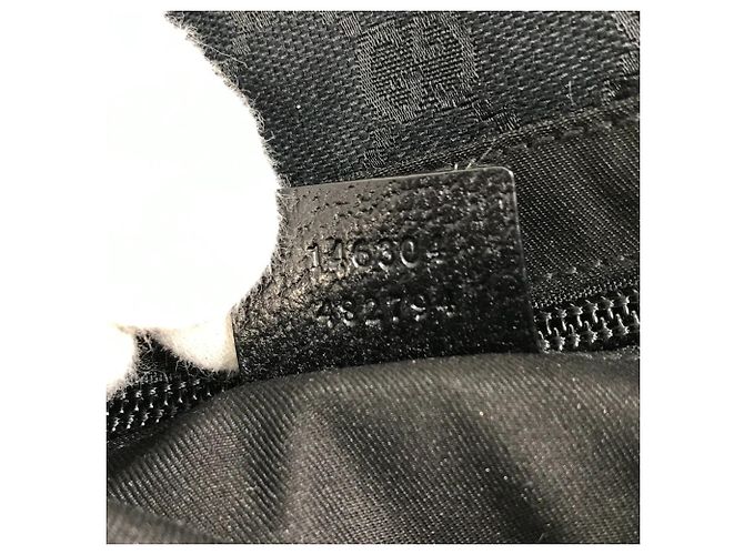 Borsa a tracolla Gucci 146304 GG Nero - vista 14