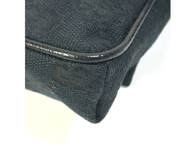 Borsa a tracolla Gucci 146304 GG Nero - vista 8