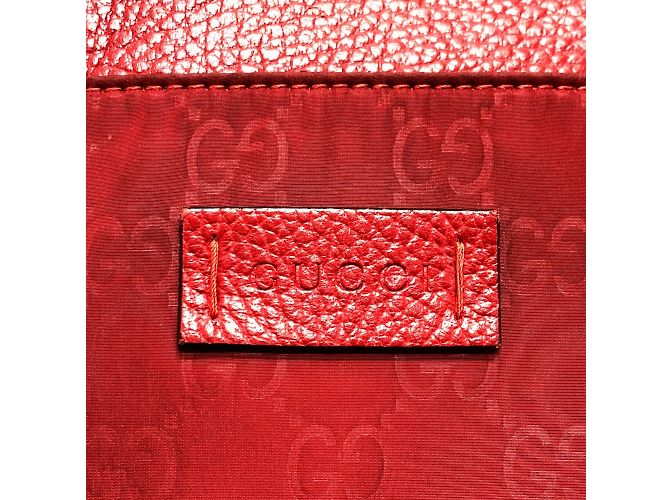 Borsa a Spalla GG 510342 di Gucci Rosso - vista 9