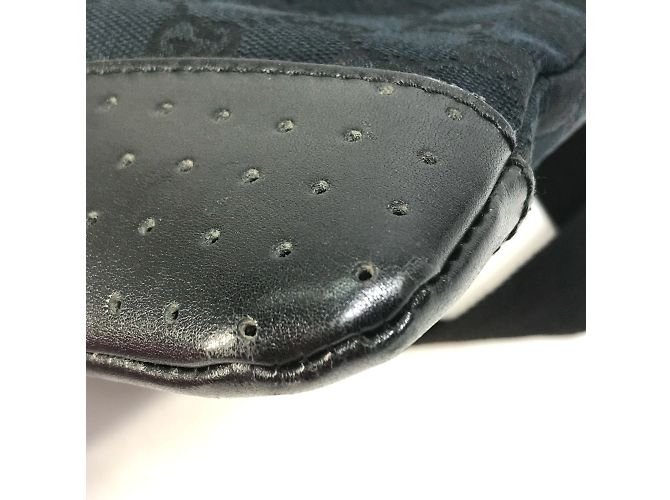 Borsa a Spalla GG Gucci 145857 Nero - vista 10