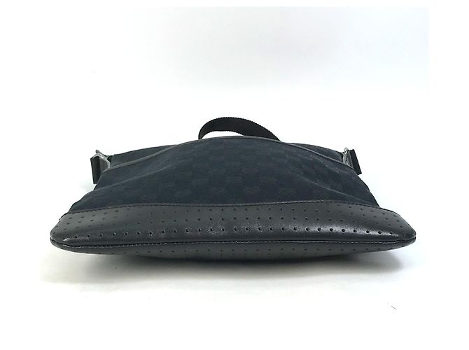 Borsa a Spalla GG Gucci 145857 Nero - vista 4