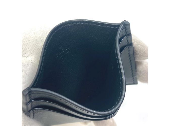 Gucci Black Leather Card Case - view 7
