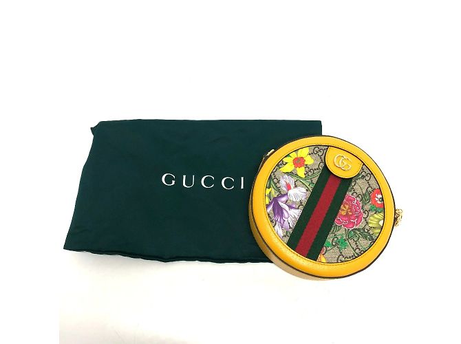 Borsa a Spalla GG 550618 di Gucci Giallo - vista 15