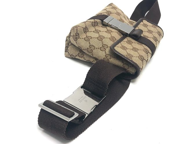 Marsupio GG Gucci 131236 Beige - vista 10