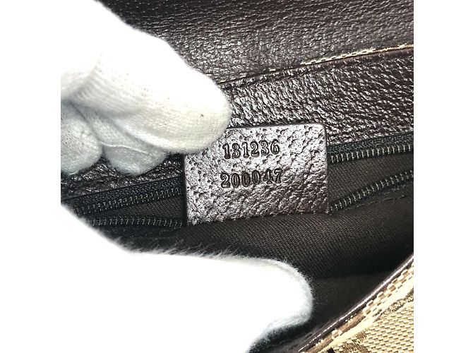 Marsupio GG Gucci 131236 Beige - vista 14