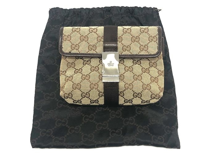 Marsupio GG Gucci 131236 Beige - vista 15