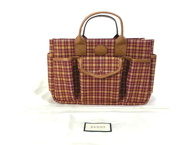 Gucci 628159 Karoschultertasche Braun - Ansicht 9