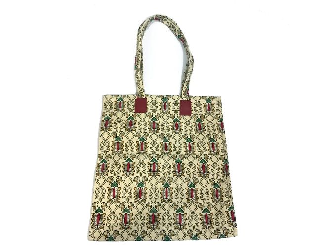 Beige Stoff Tragetasche von Gucci - Ansicht 2