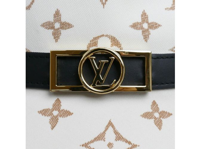 Cappello bucket Dauphine Louis Vuitton Bianco Beige - vista 5