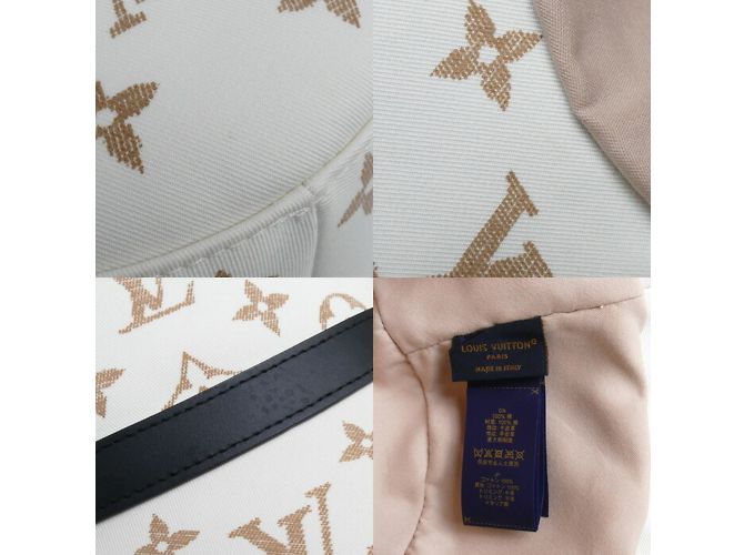 Cappello bucket Dauphine Louis Vuitton Bianco Beige - vista 6