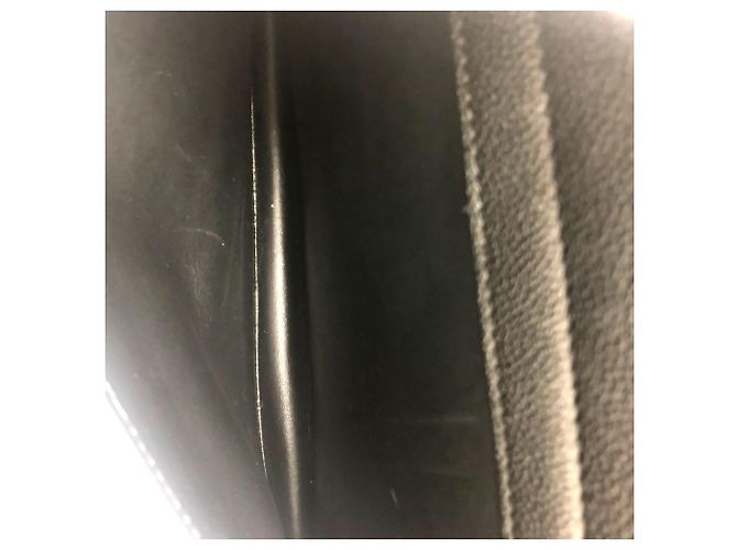 Borsa in pelle nera Burberry Nero - vista 5