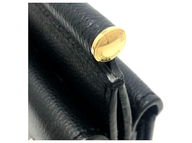 Borsa in pelle nera Burberry Nero - vista 8