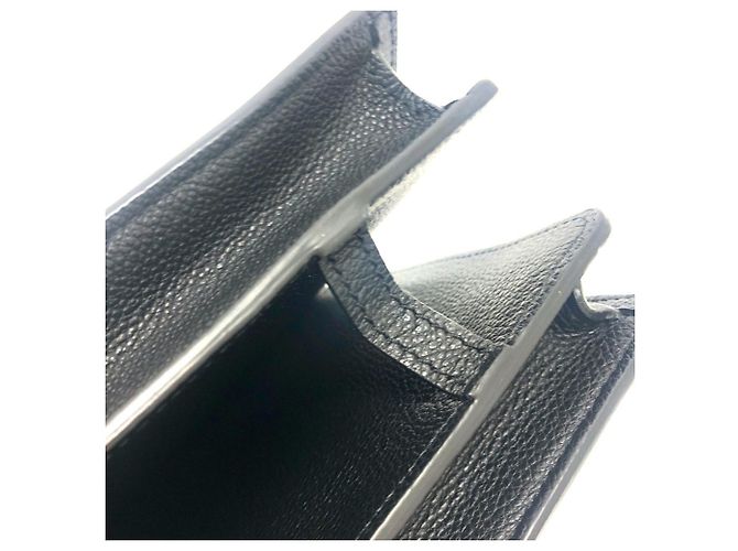 Borsa in pelle nera Burberry Nero - vista 9