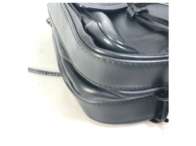 Borsa a Spalla Intrecciato di Bottega Veneta Nero - vista 10