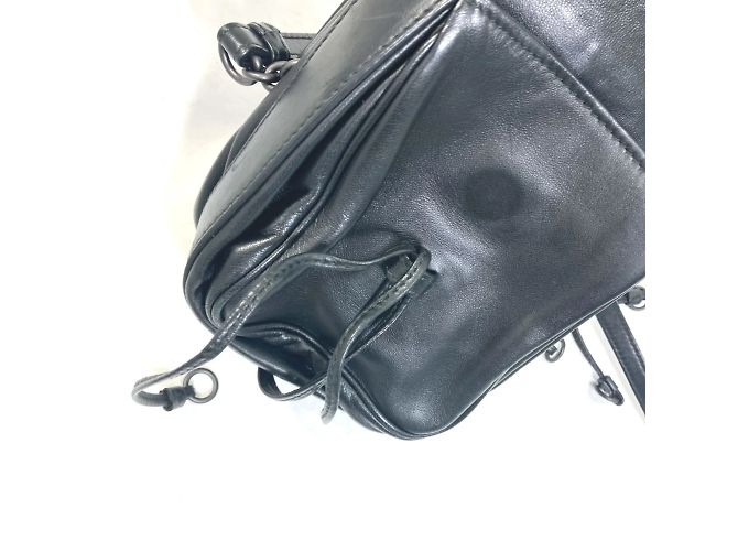 Borsa a Spalla Intrecciato di Bottega Veneta Nero - vista 12