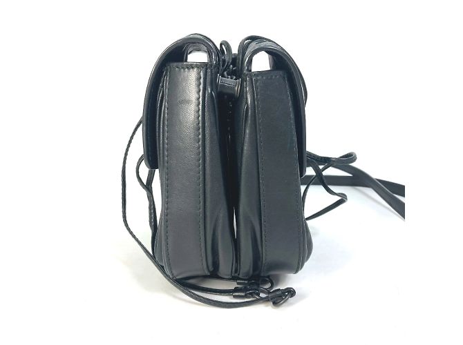 Borsa a Spalla Intrecciato di Bottega Veneta Nero - vista 5