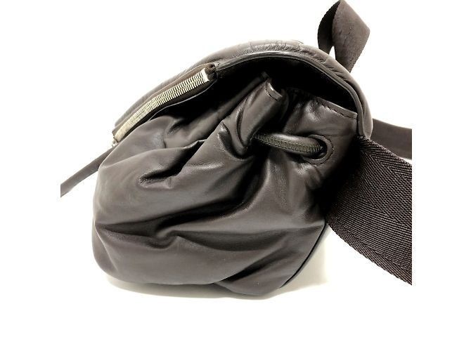 Borsa a cintura in pelle marrone Bottega Veneta - vista 4