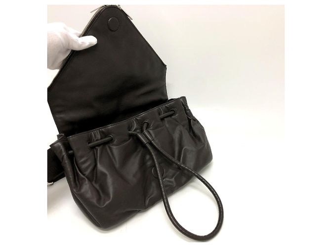 Borsa a cintura in pelle marrone Bottega Veneta - vista 8