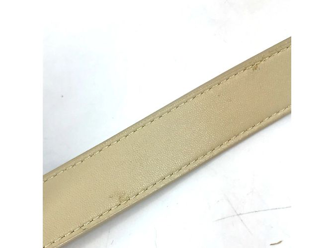 Borsa a spalla in pelle beige Bottega Veneta - vista 15