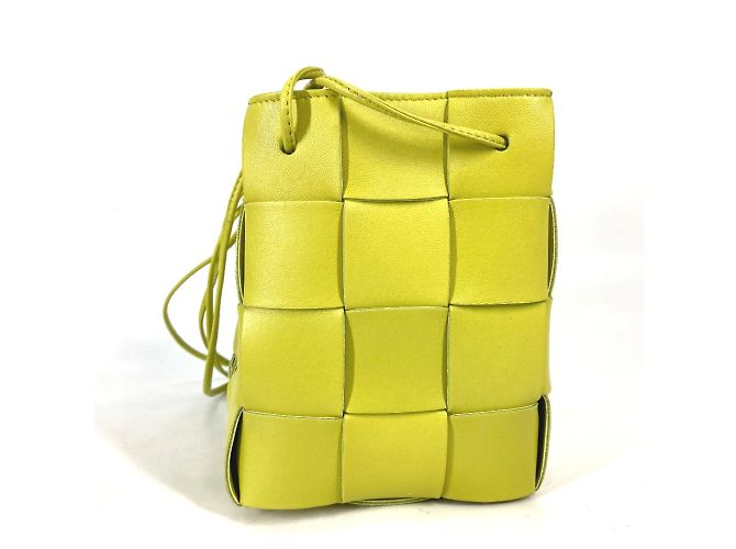 Borsa a tracolla bucket pochette Bottega Veneta Verde - vista 3