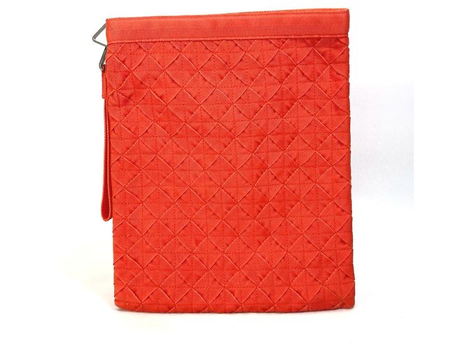 Pochette Intrecciato de Bottega Veneta Orange - vue 2