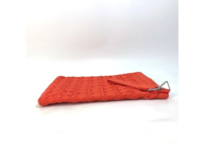 Pochette Intrecciato de Bottega Veneta Orange - vue 4