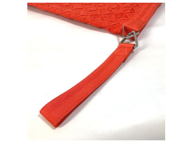 Pochette Intrecciato de Bottega Veneta Orange - vue 5