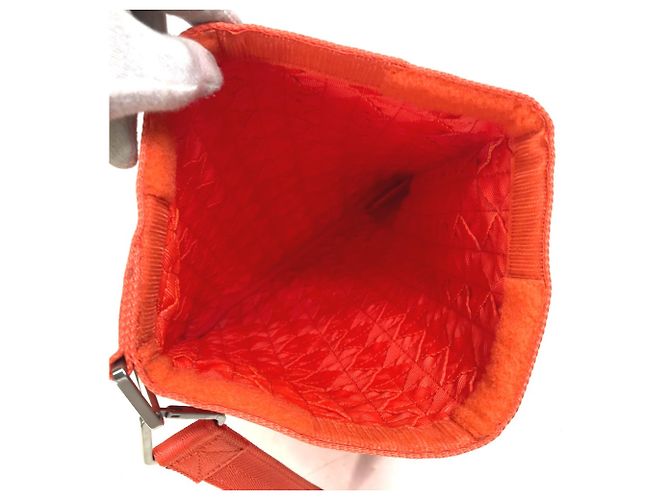 Pochette Intrecciato de Bottega Veneta Orange - vue 8