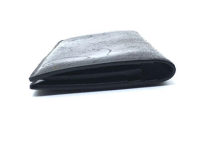 Carteira bi-fold de couro roxa Berluti - vista 5