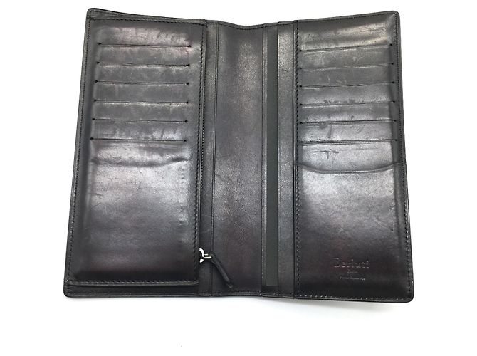 Carteira bi-fold de couro roxa Berluti - vista 6