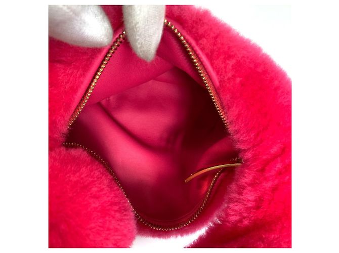 Borsa a mano rosa Bottega Veneta - vista 8
