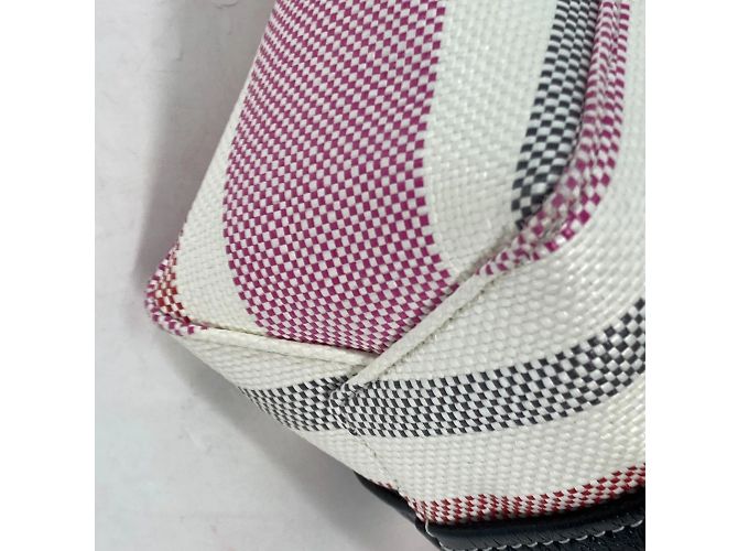 Borsa a Spalla Balenciaga 671404 Stripe 2WAY Rosa - vista 8