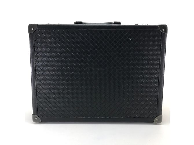 Borsa a tracolla Intrecciato Bottega Veneta Nero - vista 2