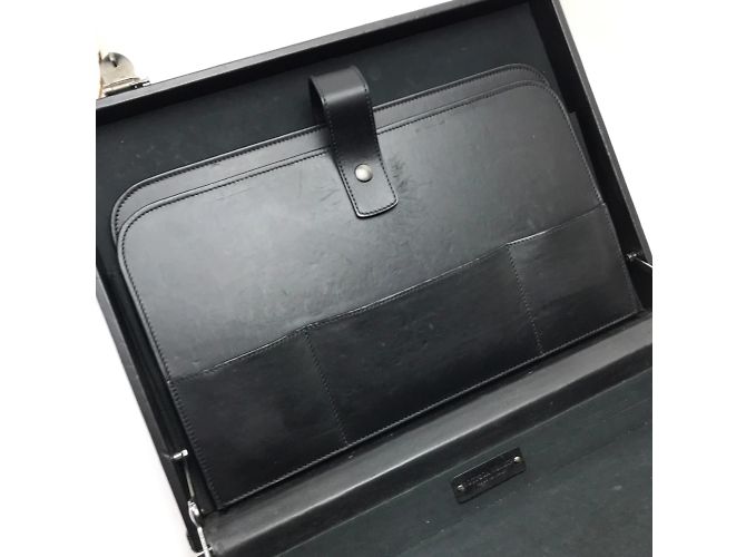 Borsa a tracolla Intrecciato Bottega Veneta Nero - vista 9
