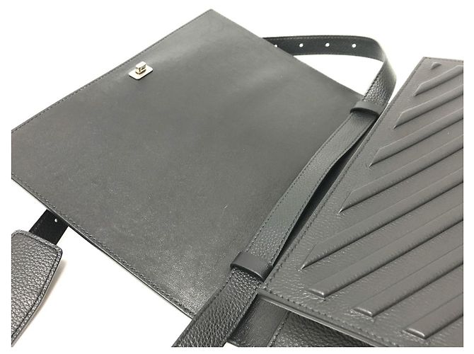 Borsa a spalla in pelle nera Balenciaga Nero - vista 7