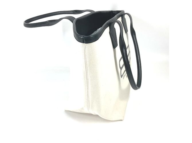 Bicolor Tote Bag von Balenciaga Weiß - Ansicht 3