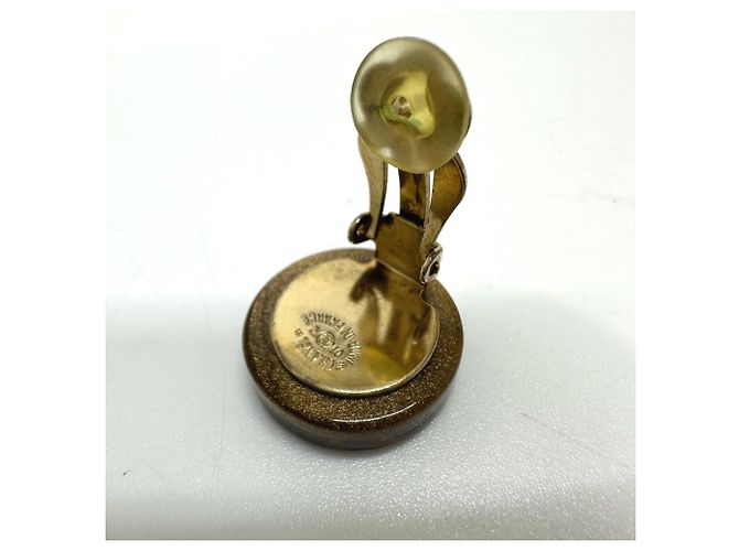 Orecchini a clip dorati Chanel 01C D'oro - vista 11