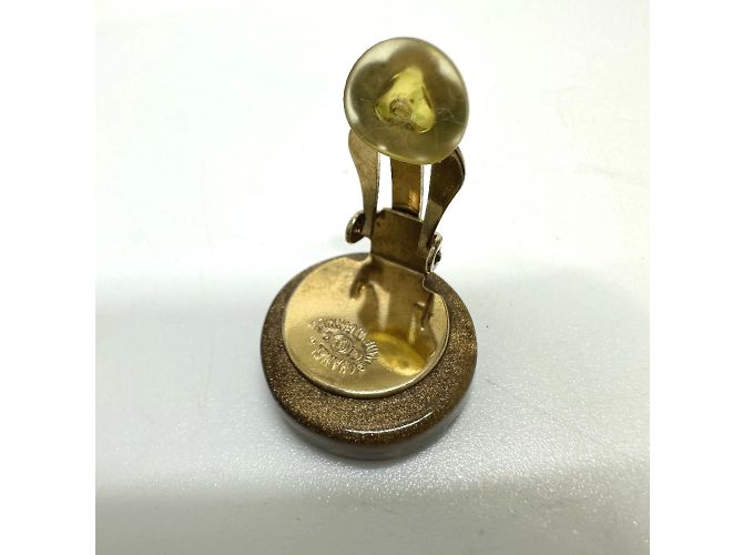 Orecchini a clip dorati Chanel 01C D'oro - vista 6