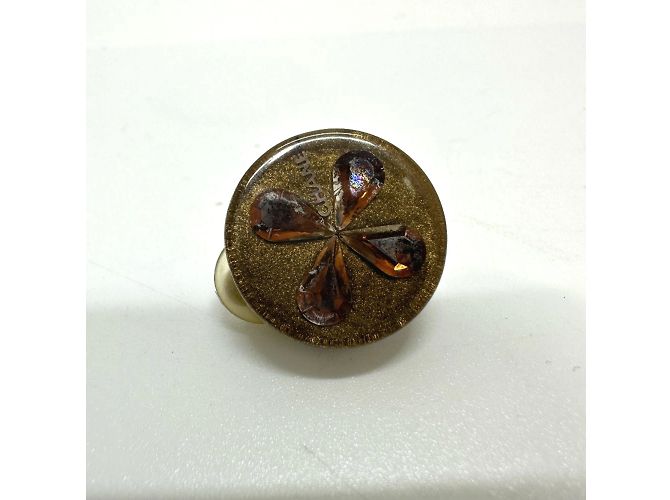 Orecchini a clip dorati Chanel 01C D'oro - vista 7