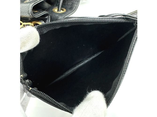 Borsa a tracolla Chanel CC Mark Crossbody con catena Nero - vista 14