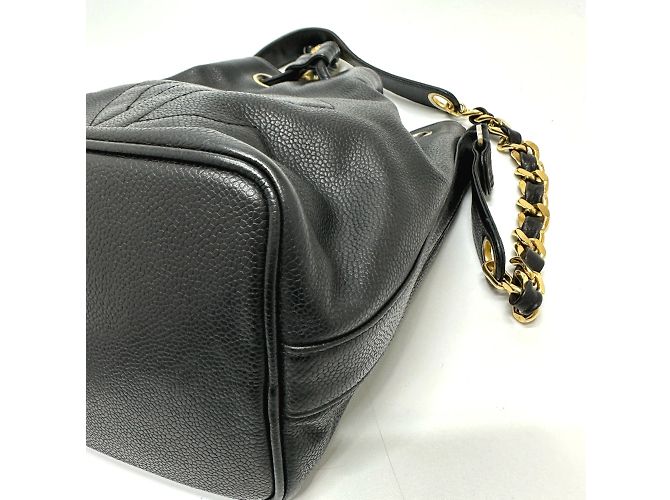 Borsa a tracolla Chanel CC Mark Crossbody con catena Nero - vista 4