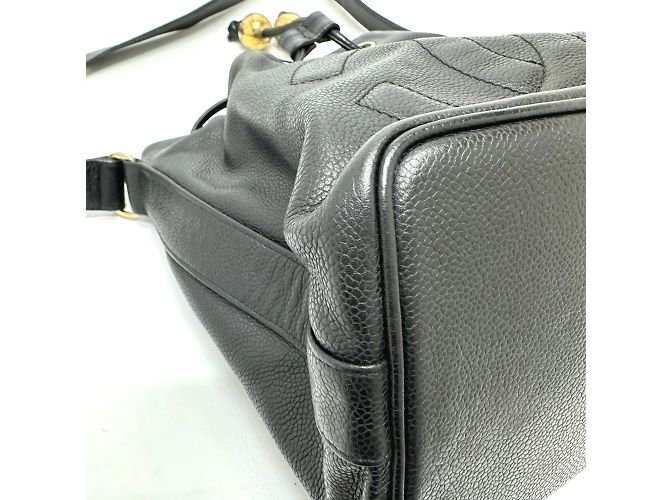 Borsa a tracolla Chanel CC Mark Crossbody con catena Nero - vista 5