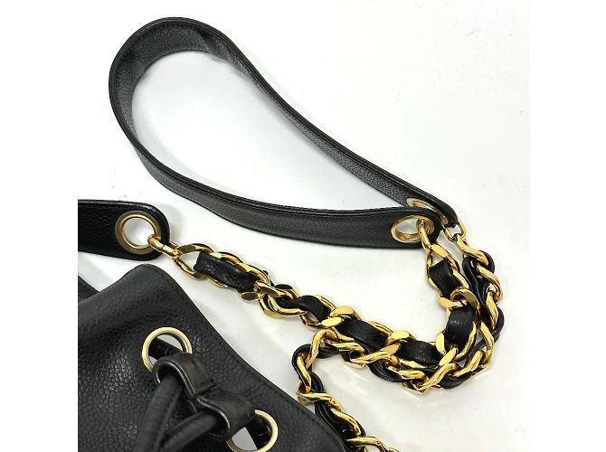 Borsa a tracolla Chanel CC Mark Crossbody con catena Nero - vista 6