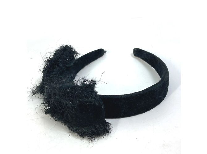 Fascia per capelli Chanel 14K Katyusha Nera Nero - vista 2