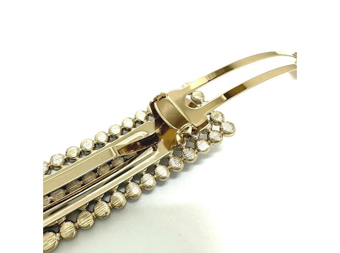 Accessorio per capelli logo Chanel Valletta oro Nero - vista 11