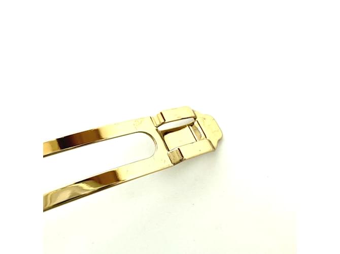Accessorio per capelli logo Chanel Valletta oro Nero - vista 12