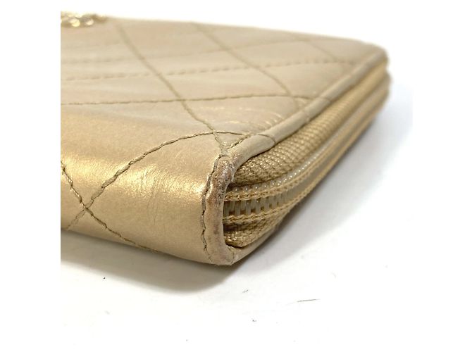 Chanel CC Mark Gold Langbörse Golden - Ansicht 4
