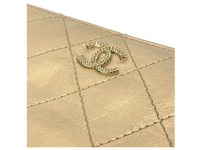 Chanel CC Mark Gold Langbörse Golden - Ansicht 5