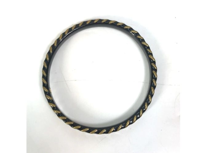 Chanel CC Mark CC 97A Armreif Schwarz - Ansicht 2
