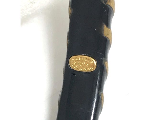 Chanel CC Mark CC 97A Armreif Schwarz - Ansicht 4